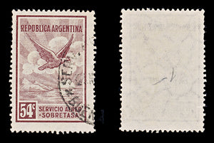 8468: Argentina SG558/576 Set of 18 1928 Sc#C1/C19 Mi313/331 Used C£101