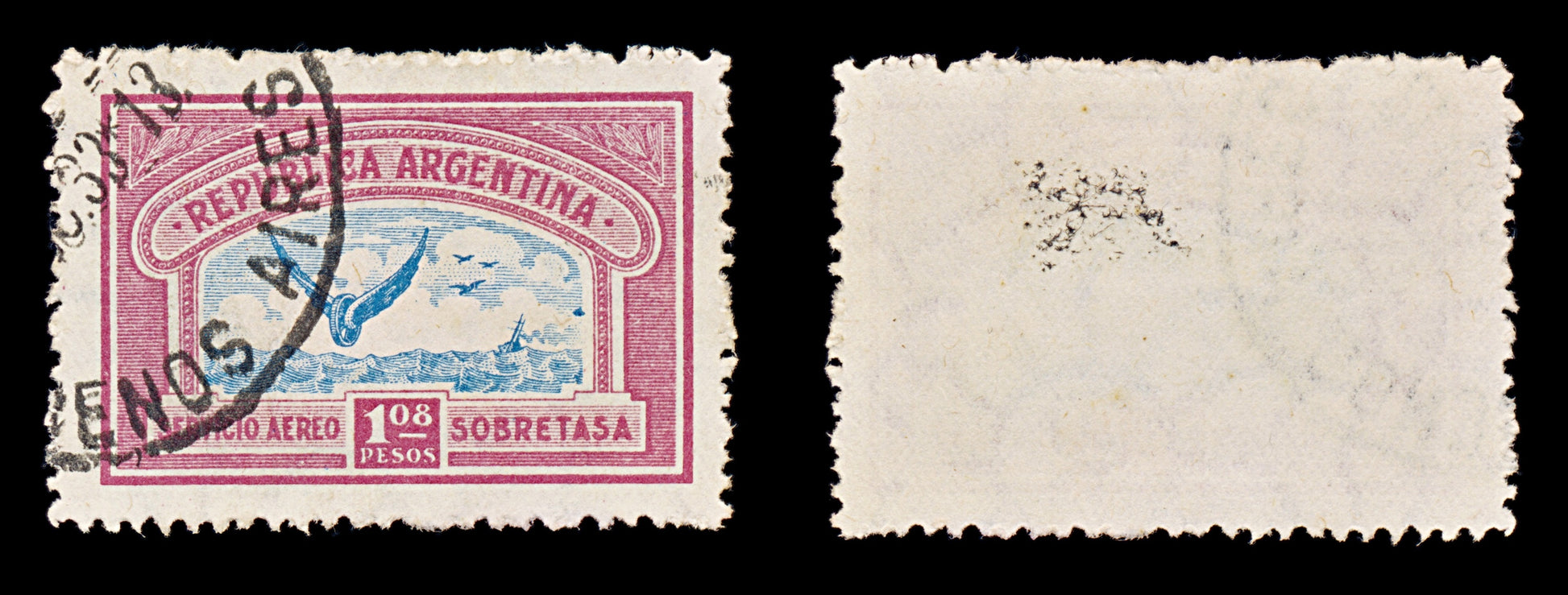 8468: Argentina SG558/576 Set of 18 1928 Sc#C1/C19 Mi313/331 Used C£101