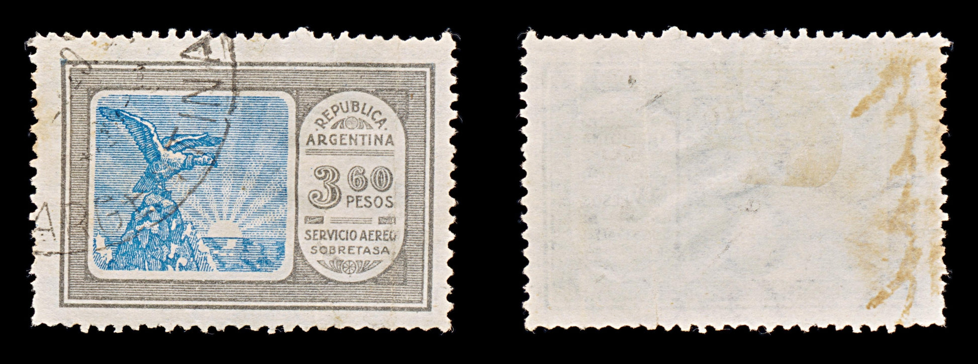 8468: Argentina SG558/576 Set of 18 1928 Sc#C1/C19 Mi313/331 Used C£101