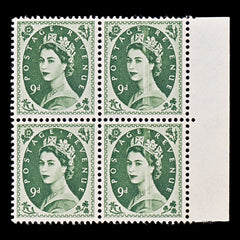 8478: GB SG582 9d Bronze Green. Major Error 1959 Sc#365 Mi330xX Mint MNH, view 3