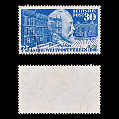 8486: Germany SG1038 30pf Violet ultramarine 1949 Sc#669 Mi116 Used C£49, view 2