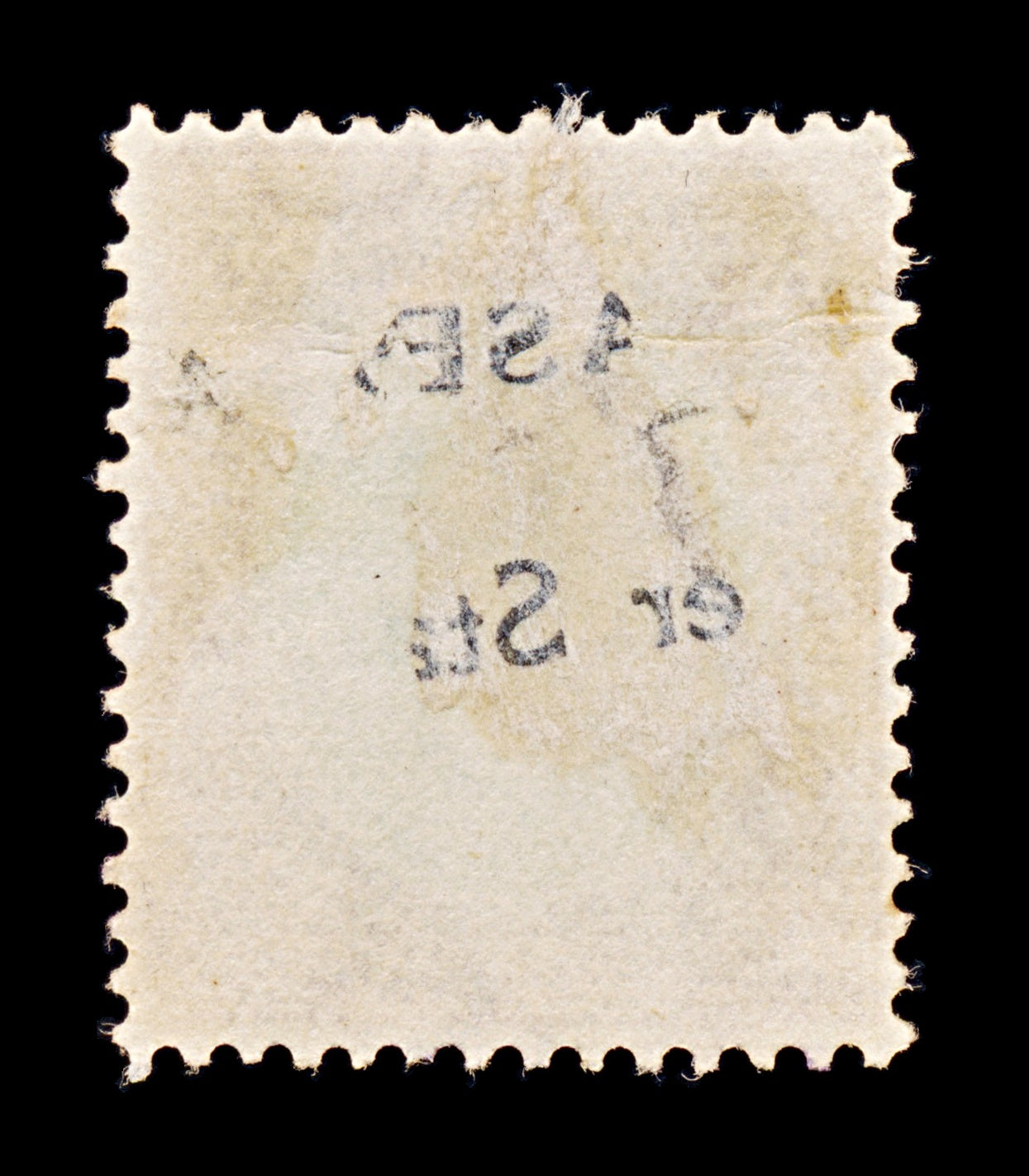 8492: Ceylon SG365 5r Green & Violet 1928 Sc#256 Mi209 Used C£32