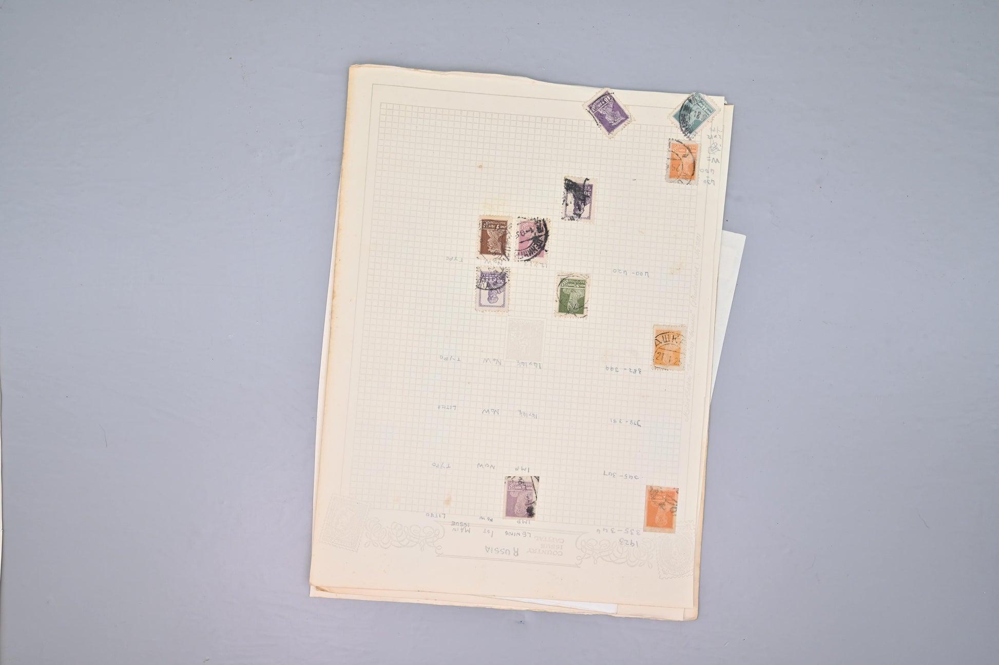 8519 Russia: Early to Mid Period Collection. Inc Overprints & Local Issues. Mint & Used. 17 Images