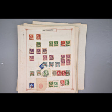 8522 Switzerland: Collection on Album Pages, Good Early Seen. Mint & Used. 32 Images, image 3