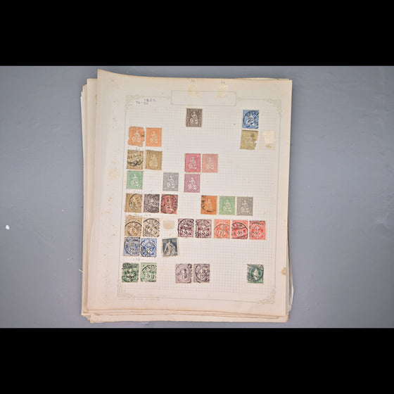 8522 Switzerland: Collection on Album Pages, Good Early Seen. Mint & Used. 32 Images, image 4