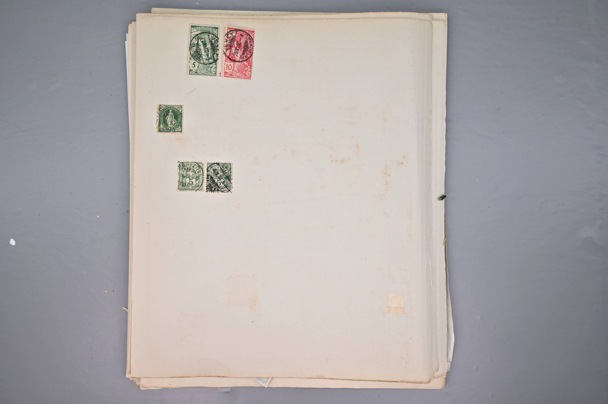 8522 Switzerland: Collection on Album Pages, Good Early Seen. Mint & Used. 32 Images