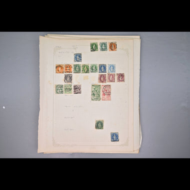 8522 Switzerland: Collection on Album Pages, Good Early Seen. Mint & Used. 32 Images, image 7