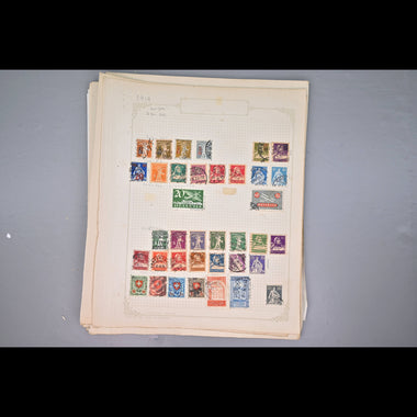 8522 Switzerland: Collection on Album Pages, Good Early Seen. Mint & Used. 32 Images, image 10