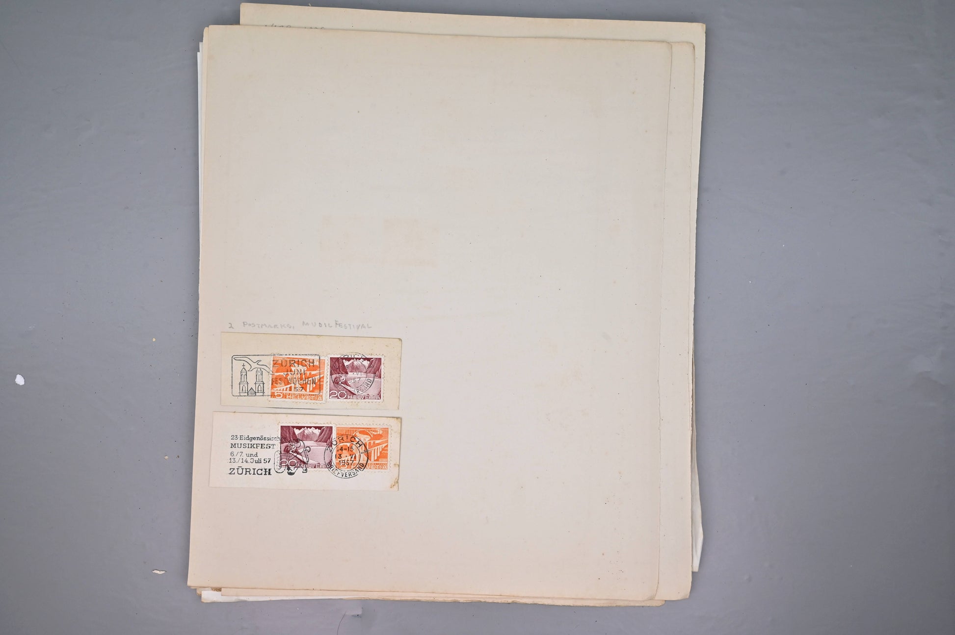 8522 Switzerland: Collection on Album Pages, Good Early Seen. Mint & Used. 32 Images