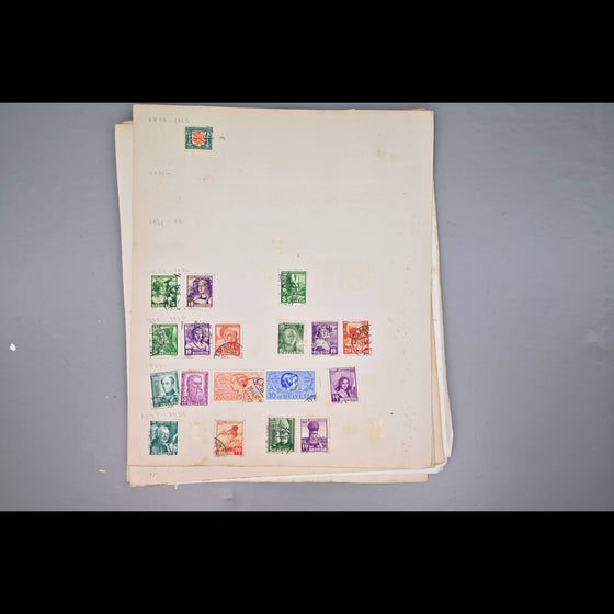 8522 Switzerland: Collection on Album Pages, Good Early Seen. Mint & Used. 32 Images, image 17