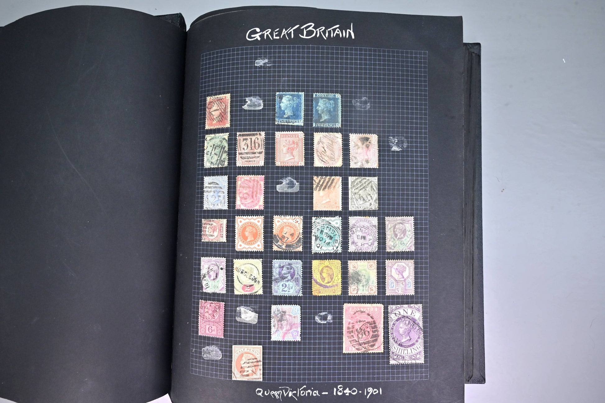 8540 GB & Commonwealth: Album: QV Onwards. Strong GB, Early CW. High CV. 90 Images