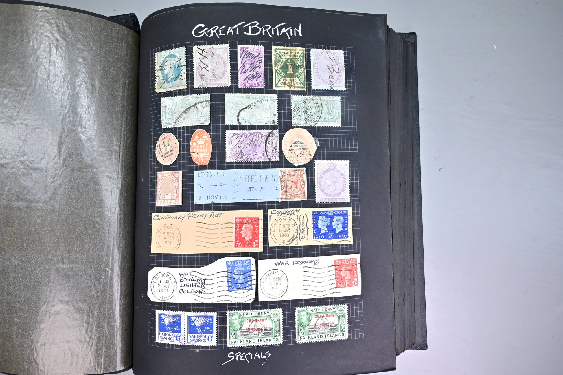 8540 GB & Commonwealth: Album: QV Onwards. Strong GB, Early CW. High CV. 90 Images