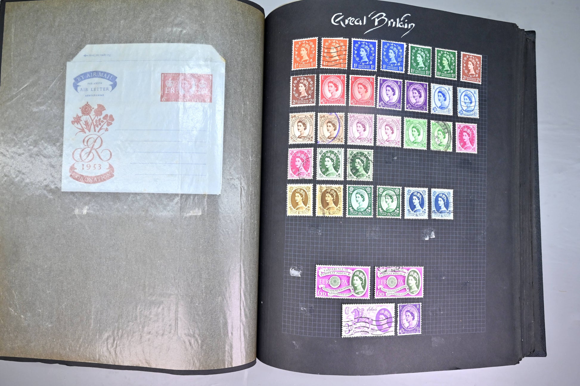 8540 GB & Commonwealth: Album: QV Onwards. Strong GB, Early CW. High CV. 90 Images