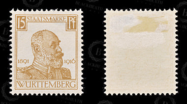 8541: Wurttemberg SGO209-O218 Set of 10 1916 Sc#O136-O145 Mi241-250 Mint MH C£28, image 5