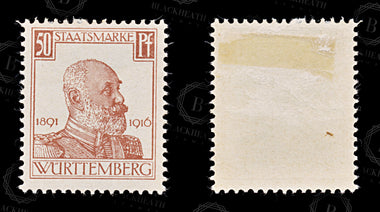 8541: Wurttemberg SGO209-O218 Set of 10 1916 Sc#O136-O145 Mi241-250 Mint MH C£28, image 10