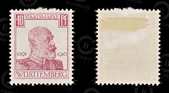 8541: Wurttemberg SGO209-O218 Set of 10 1916 Sc#O136-O145 Mi241-250 Mint MH C£28, image 11
