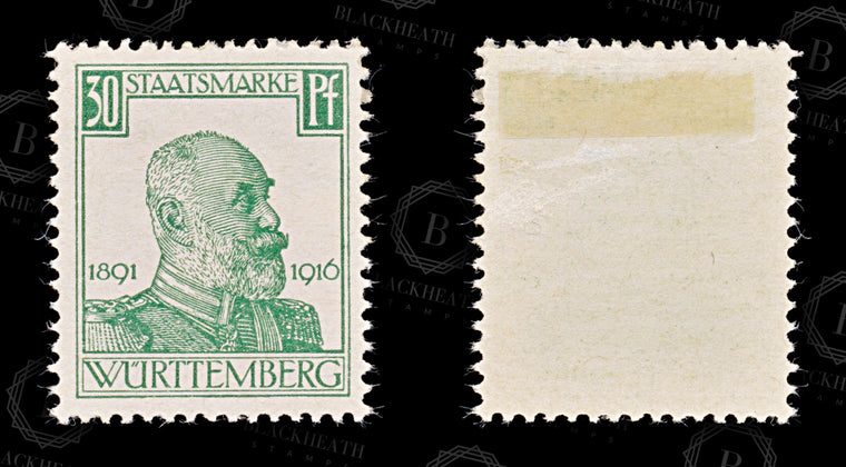 8541: Wurttemberg SGO209-O218 Set of 10 1916 Sc#O136-O145 Mi241-250 Mint MH C£28, image 12
