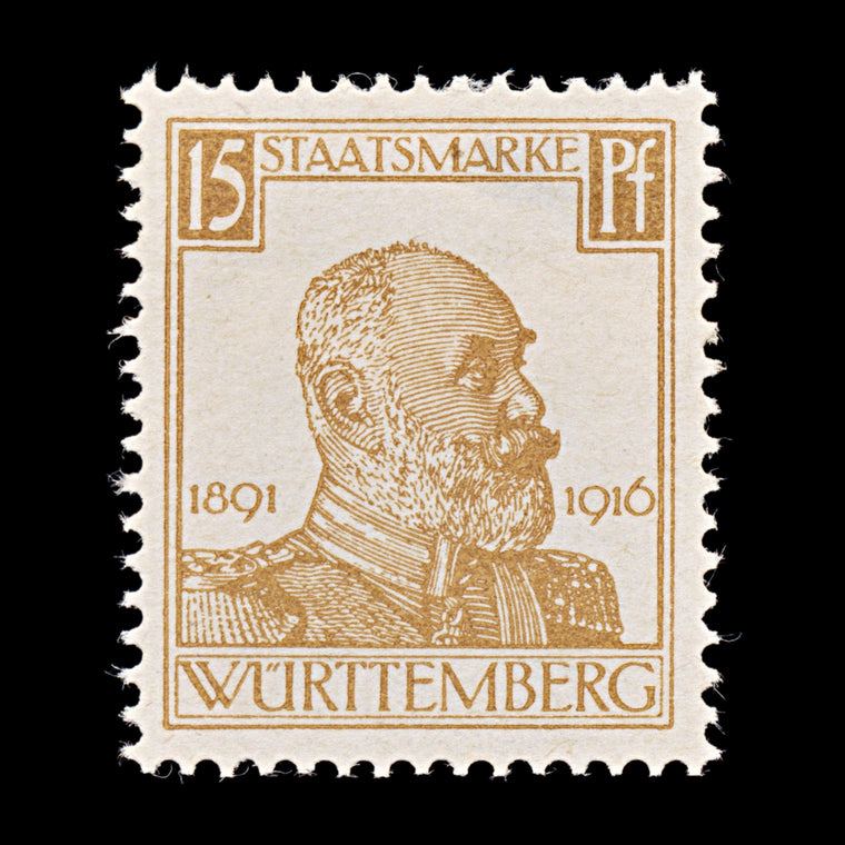 8541: Wurttemberg SGO209-O218 Set of 10 1916 Sc#O136-O145 Mi241-250 Mint MH C£28, image 34