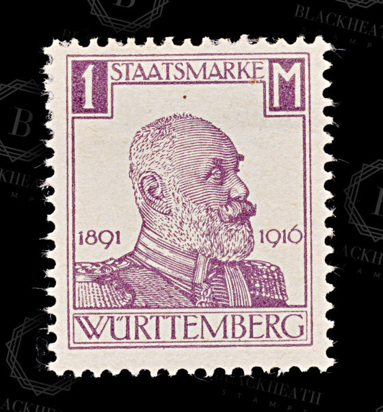 8541: Wurttemberg SGO209-O218 Set of 10 1916 Sc#O136-O145 Mi241-250 Mint MH C£28, image 25