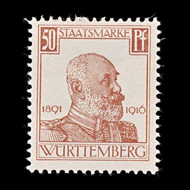 8541: Wurttemberg SGO209-O218 Set of 10 1916 Sc#O136-O145 Mi241-250 Mint MH C£28, image 54