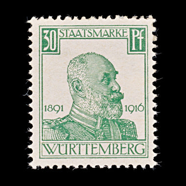 8541: Wurttemberg SGO209-O218 Set of 10 1916 Sc#O136-O145 Mi241-250 Mint MH C£28, image 62