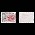 8543: Dominica SG132 60c Red & Black 1951 Sc#134 Mi130 Used C£14