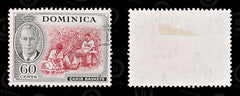 8543: Dominica SG132 60c Red & Black 1951 Sc#134 Mi130 Used C£14, view 2