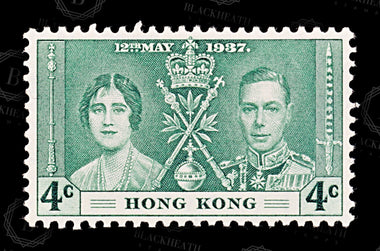 8557: Hong Kong SG137-139 Coronation Set of 3 1937 Sc#151-153 Mi136-138 Mint MLH C£20, image 10