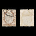 8558: Malta SG43 4d Brown & Black 1904 Sc#26 Mi22 Used C£19