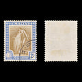 8566: Malta SG135 2s Brown & Blue 1922 Sc#110 Mi92 Used C£25