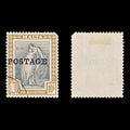 8570: Malta SG156 10s Brown & Slate grey 1926 Sc#129 Mi114 Used C£22