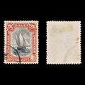 8576: Malta SG169 2'6s Black & Vermilion 1926 Sc#144 Mi128 Used C£55
