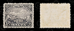 8579: Malta SG203 1s Black 1930 Sc#177 Mi162 Used C£25, view 2