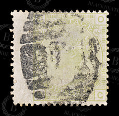 8584: GB SG153PL16 4d Sage green 1877 Sc#70PL16 Mi48PL16 Used C£475, view 3