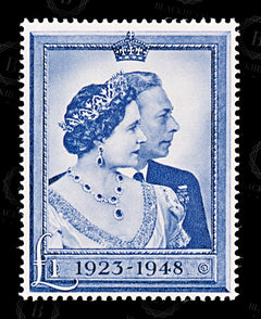 8585: GB SG494 1£ Blue 1948 Sc#268 Mi234 Mint MNH C£40, view 3