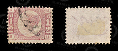 8590: GB SG49PL20 ½d Rose 1879 Sc#58PL20 Mi36Pl.20 Used C£85, view 2