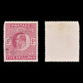 8591: GB SG263 5s Bright red carmine 1902 Sc#140 Mi116Ia Used C£220
