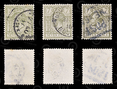 8592: GB SG387 7d Shades 1913 Sc#168 Mi136Xa Used C£53, image 2