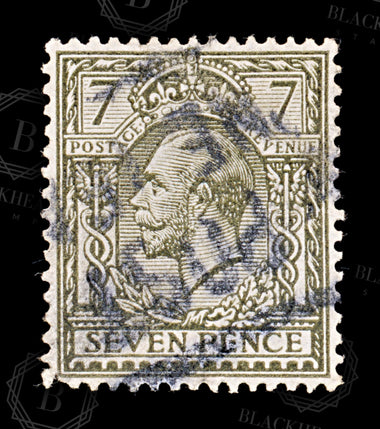 8592: GB SG387 7d Shades 1913 Sc#168 Mi136Xa Used C£53, image 10