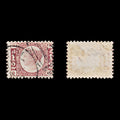 8602: GB SG49PL13 ½d Rose 1876 Sc#58PL13 Mi36Pl.13 Used C£30