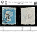 8604: GB SG35 2d Blue "IH" Pl. 6 1857 Mi11IIB Used C£70