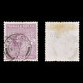 8607: GB SG260 2'6s Pale purple violet 1902 Sc#139 Mi115Iwa Used C£150
