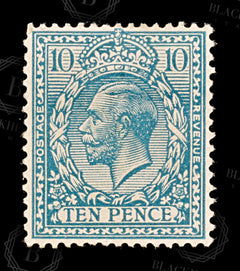 8611: GB SG428 10d Turquoise blue 1924 Sc#199 Mi164X Mint MH C£40, view 3