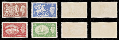 8614: GB SG509-512 High Values Set of 4 1951 Sc#286-289 Mi251-254 Mint MVLH C£100, image 2