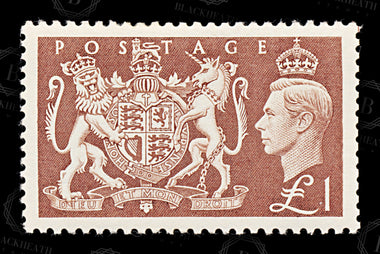 8614: GB SG509-512 High Values Set of 4 1951 Sc#286-289 Mi251-254 Mint MVLH C£100, image 7