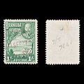 8615: Bermuda SG105 1s - Bermudian shilling Deep green 1936 Sc#113 Mi96 Used C£25