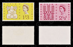8621: GB SG634p-635p Set of 2. Phosphor 1963 Sc#390p-391p Mi354y-355y Mint MNH C£33, view 2