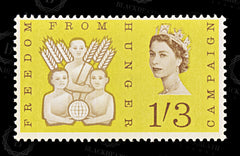 8621: GB SG634p-635p Set of 2. Phosphor 1963 Sc#390p-391p Mi354y-355y Mint MNH C£33, view 5