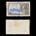 8623: Gold Coast SG113 1d. SG113a Lightning Rod 1935 Sc#108 Mi98 Used C£130