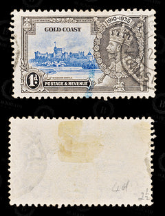8623: Gold Coast SG113 1d. SG113a Lightning Rod 1935 Sc#108 Mi98 Used C£130, view 2